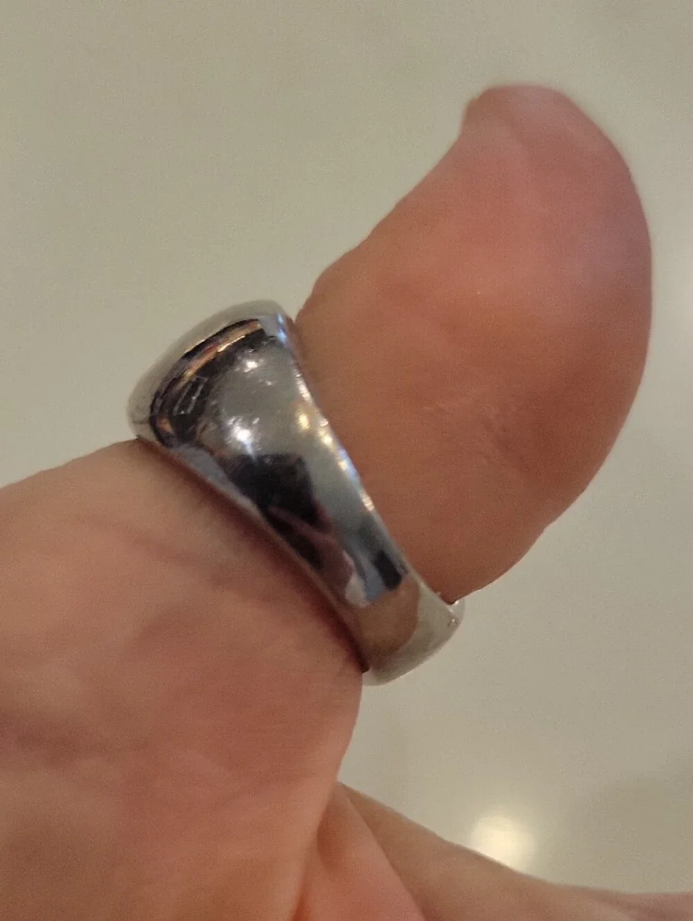 Sterling Silver Pave Dome Ring with Clear Stones - Silver